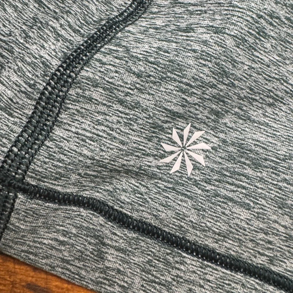 Athleta Green Heathered Racerback Tank Top Athletic‎ Workout Athleisure Size S - Picture 5 of 5